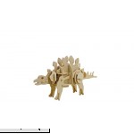 Geo Central Action Dino-Stegosaurus-3D Walking Wooden Assembly Puzzle- Educational Creative Battery Powered Interactive Wooden Puzzle- You Can Build And Walk Around Your House Ages 8 And Up  B06ZY46Q5W